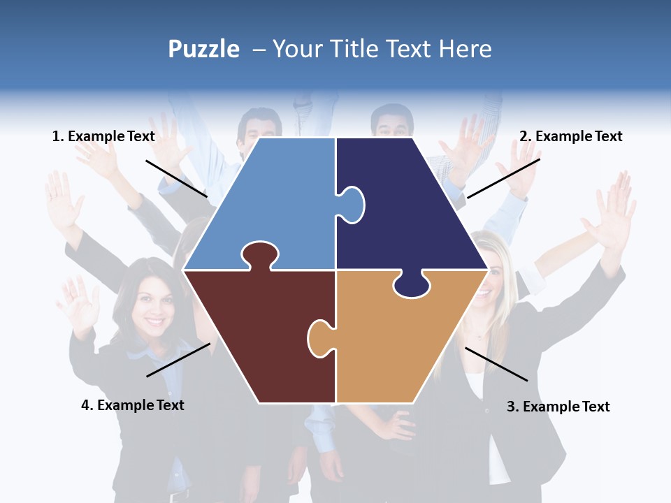 Team Expressions Background PowerPoint Template