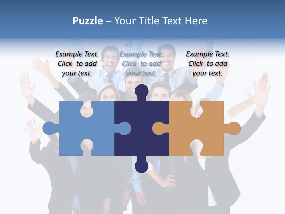 Team Expressions Background PowerPoint Template