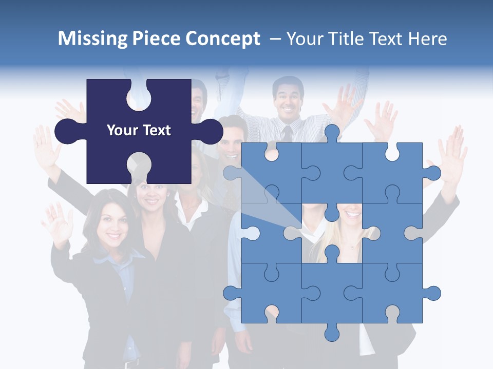 Team Expressions Background PowerPoint Template