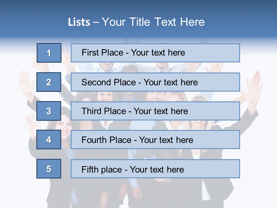 Team Expressions Background PowerPoint Template