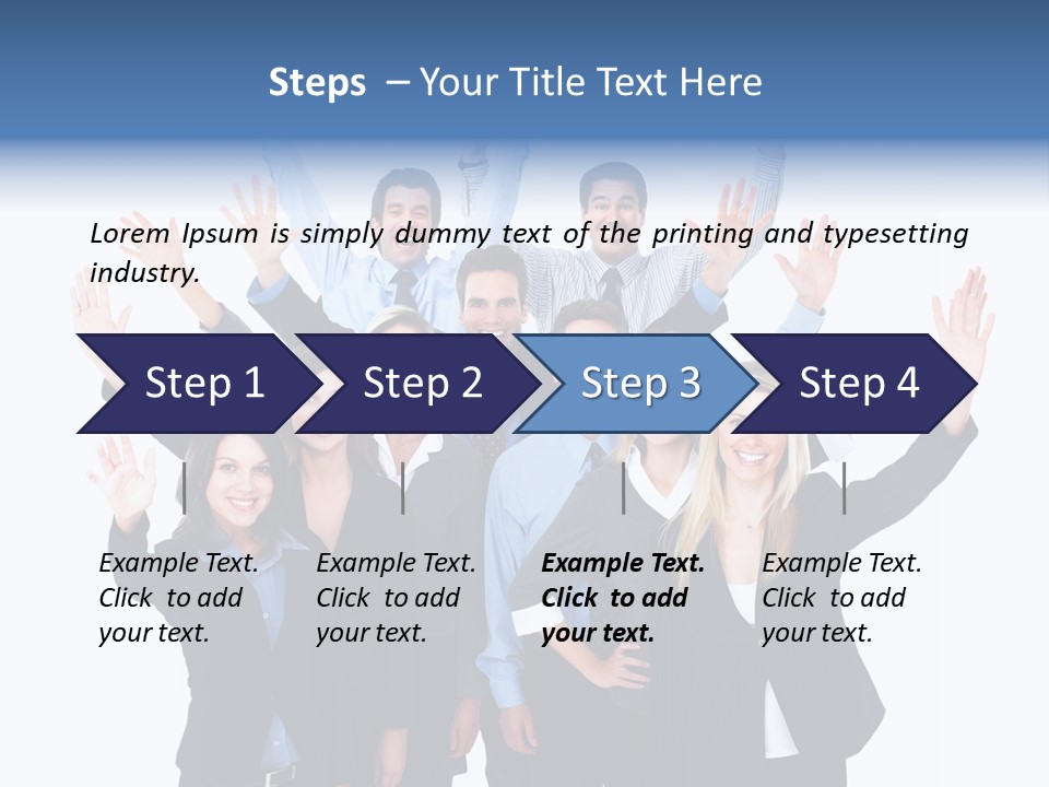 Team Expressions Background PowerPoint Template