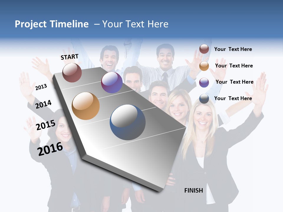 Team Expressions Background PowerPoint Template