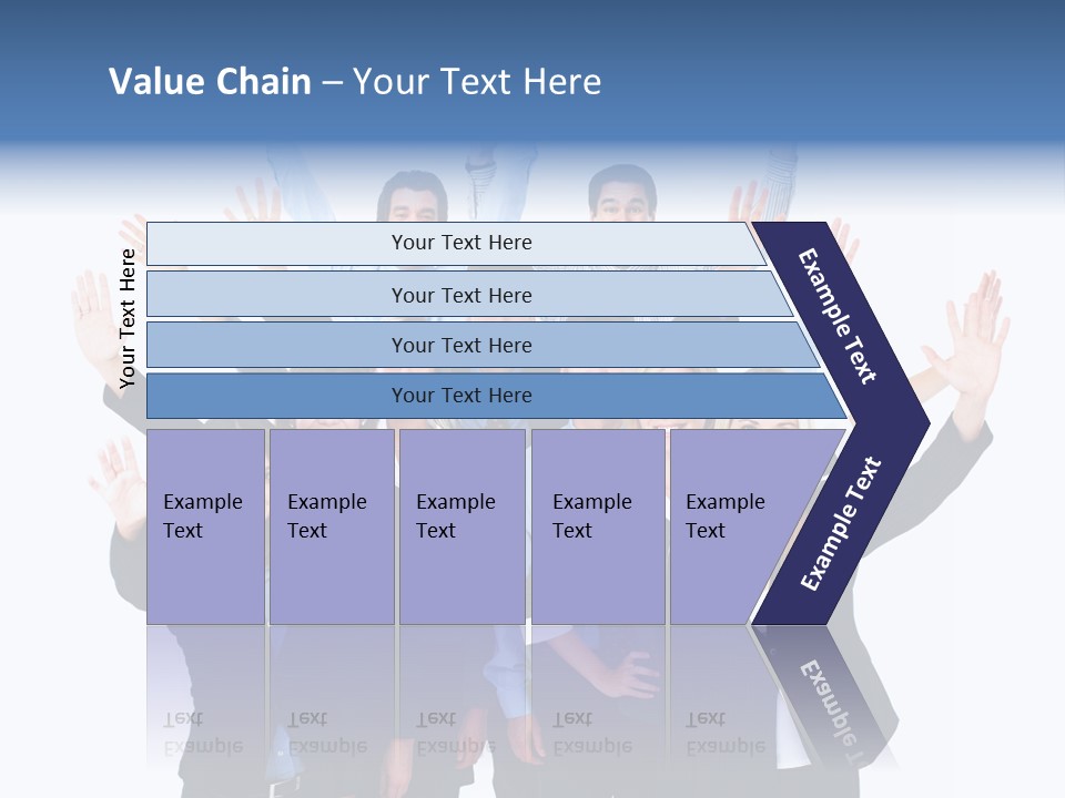 Team Expressions Background PowerPoint Template