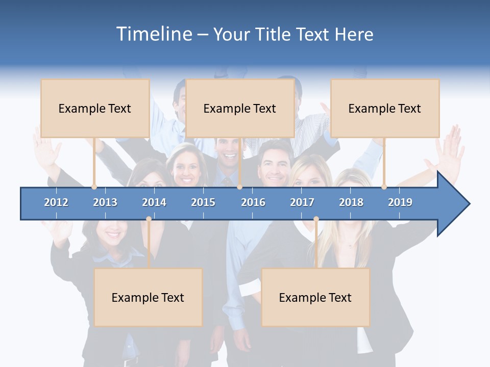 Team Expressions Background PowerPoint Template