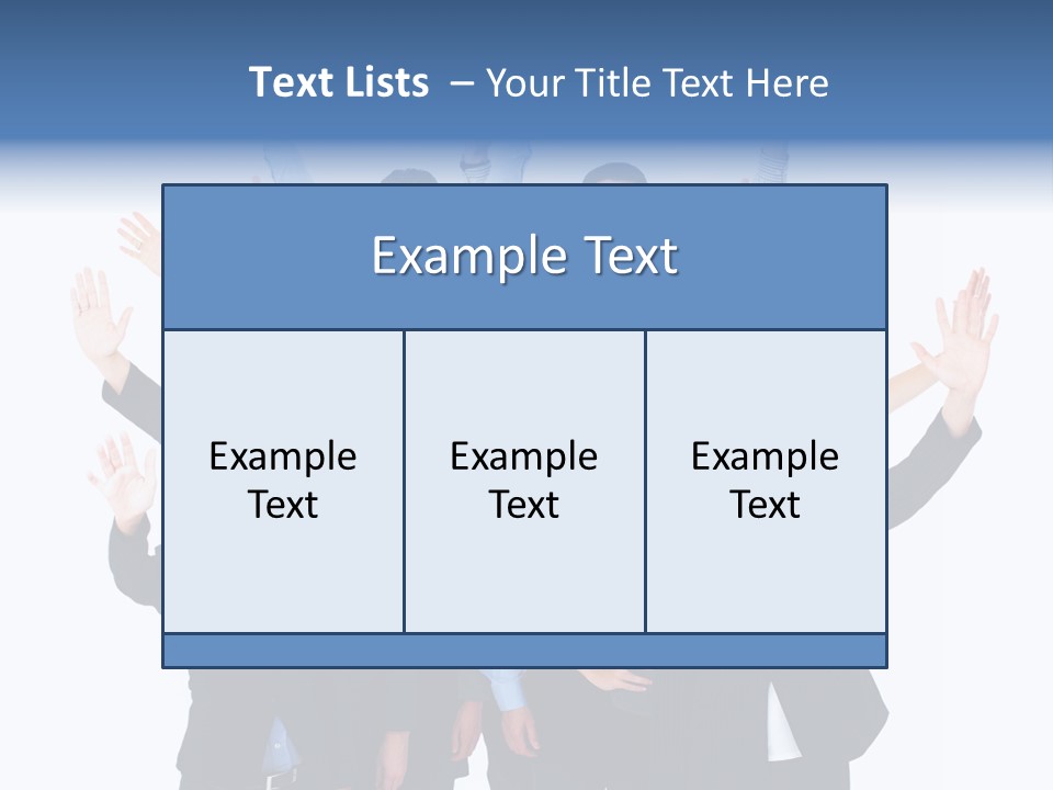 Team Expressions Background PowerPoint Template