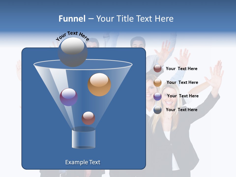 Team Expressions Background PowerPoint Template