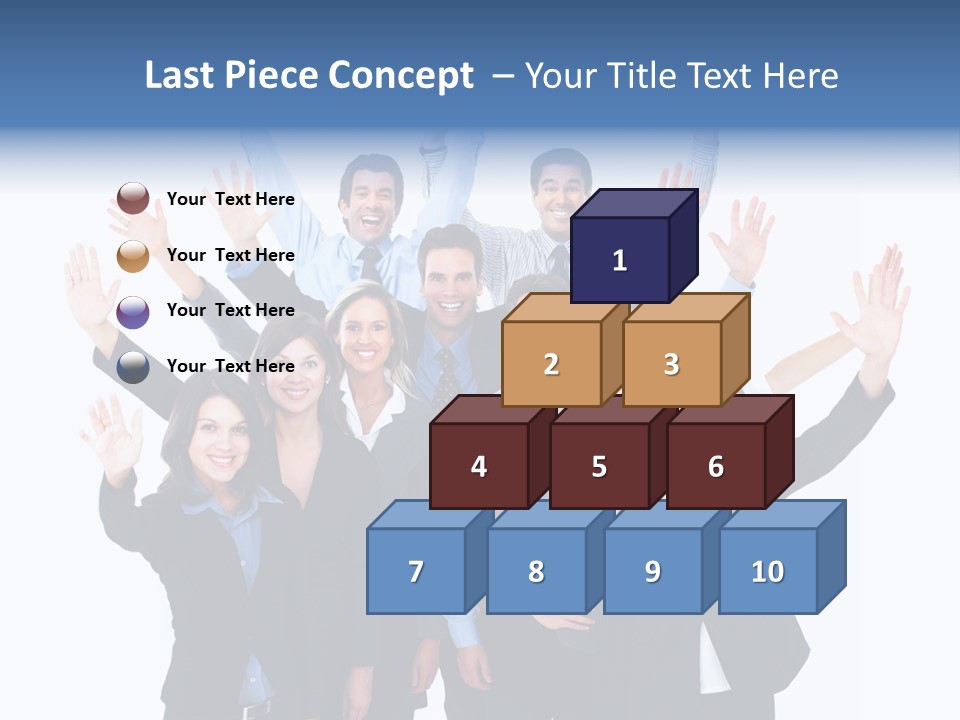 Team Expressions Background PowerPoint Template