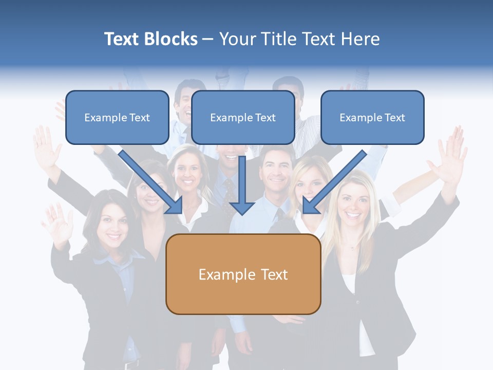 Team Expressions Background PowerPoint Template