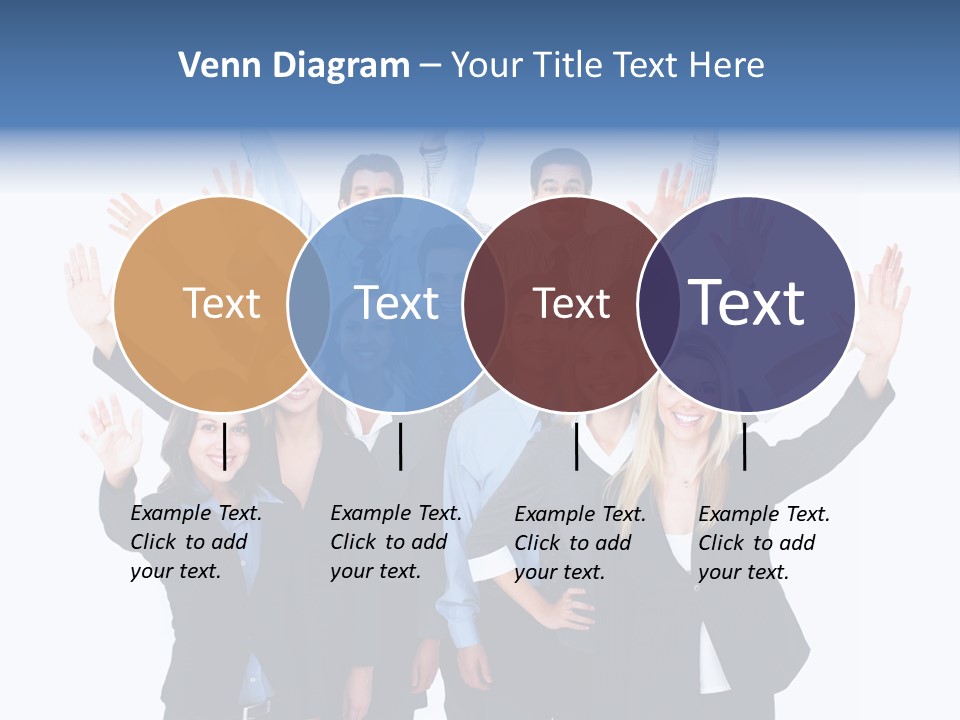 Team Expressions Background PowerPoint Template