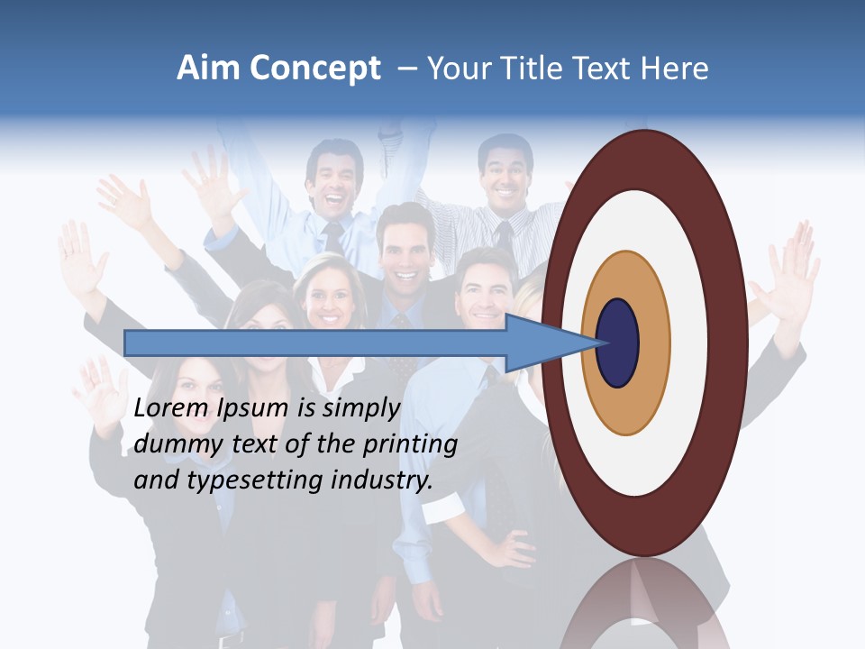 Team Expressions Background PowerPoint Template