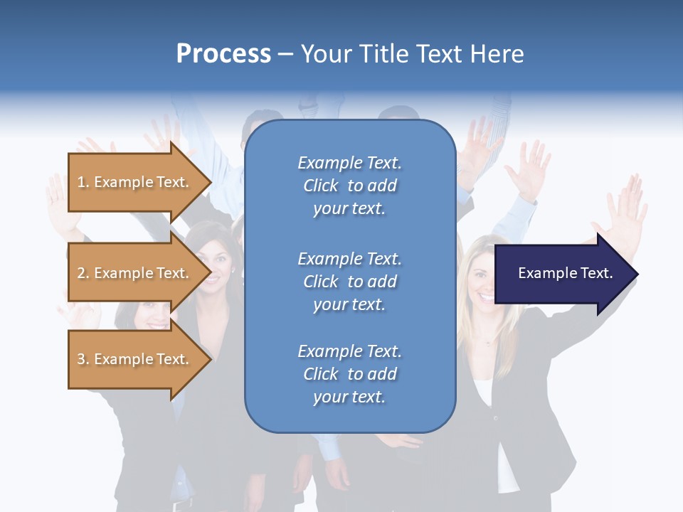 Team Expressions Background PowerPoint Template