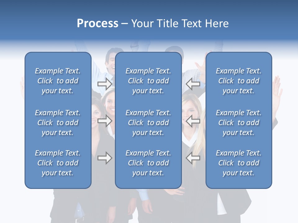 Team Expressions Background PowerPoint Template