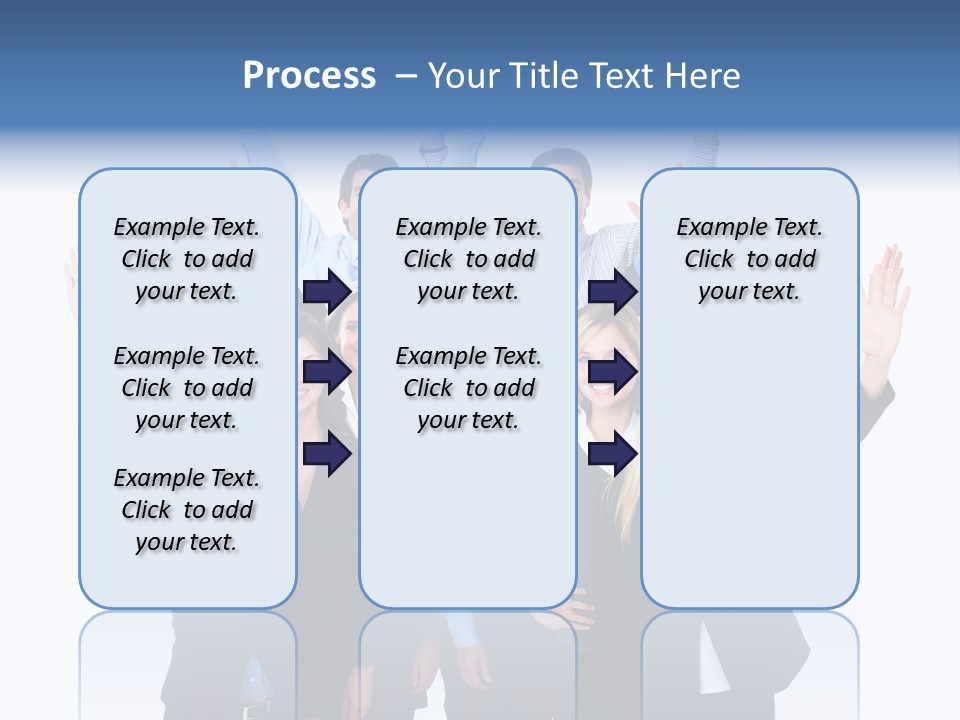 Team Expressions Background PowerPoint Template