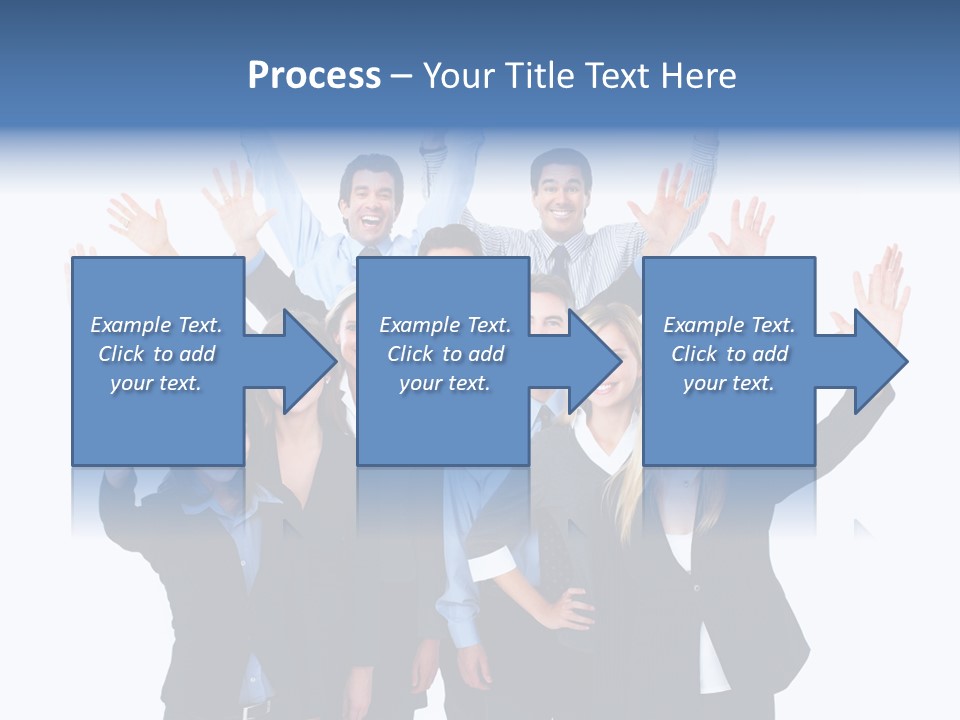 Team Expressions Background PowerPoint Template
