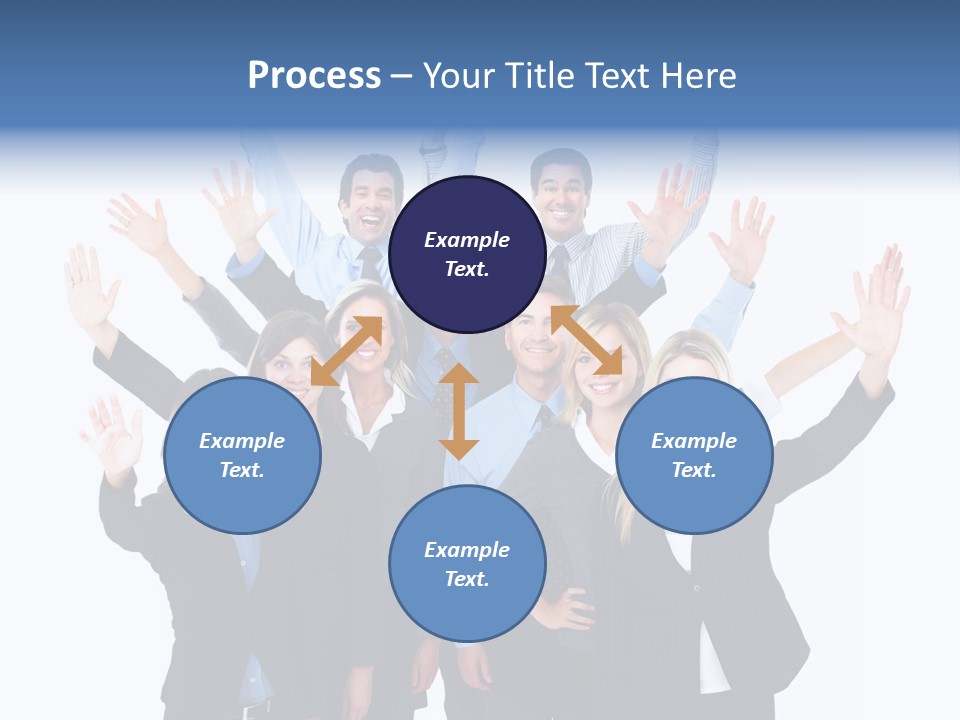 Team Expressions Background PowerPoint Template