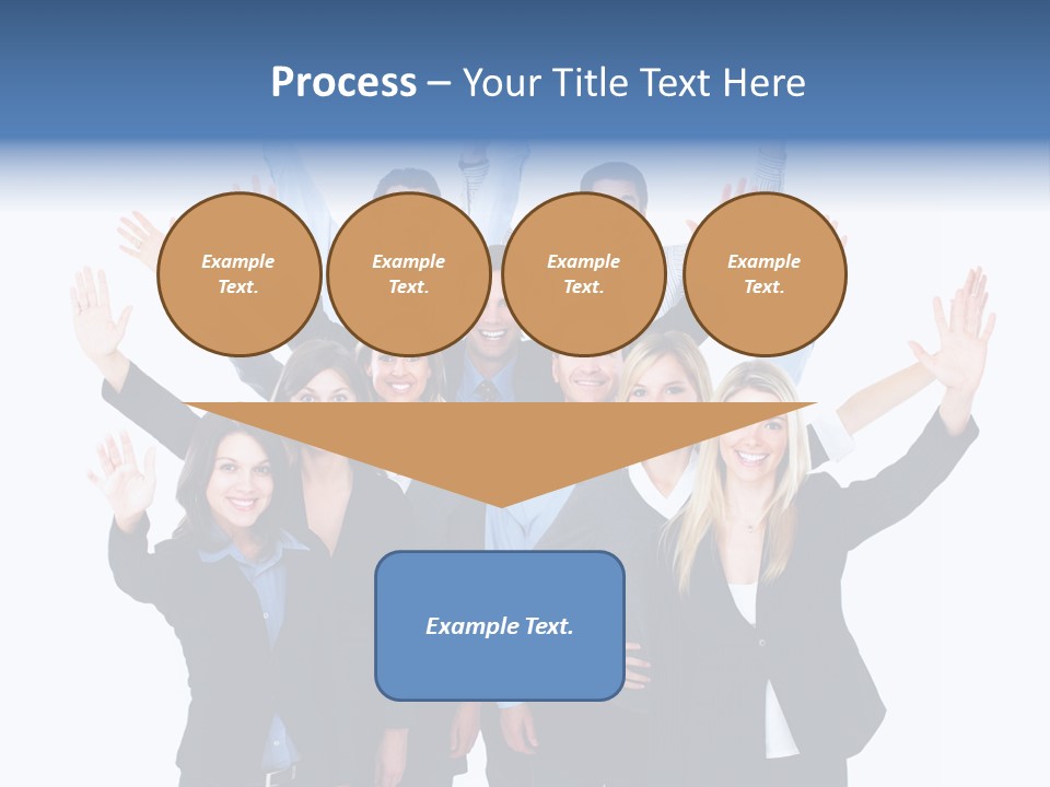Team Expressions Background PowerPoint Template