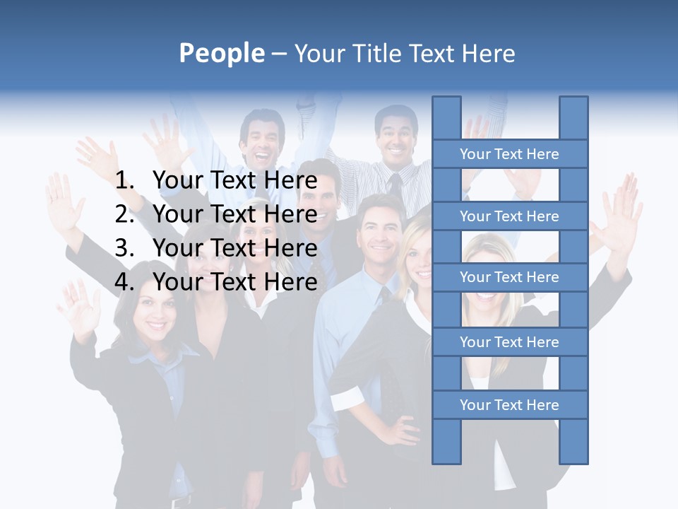 Team Expressions Background PowerPoint Template