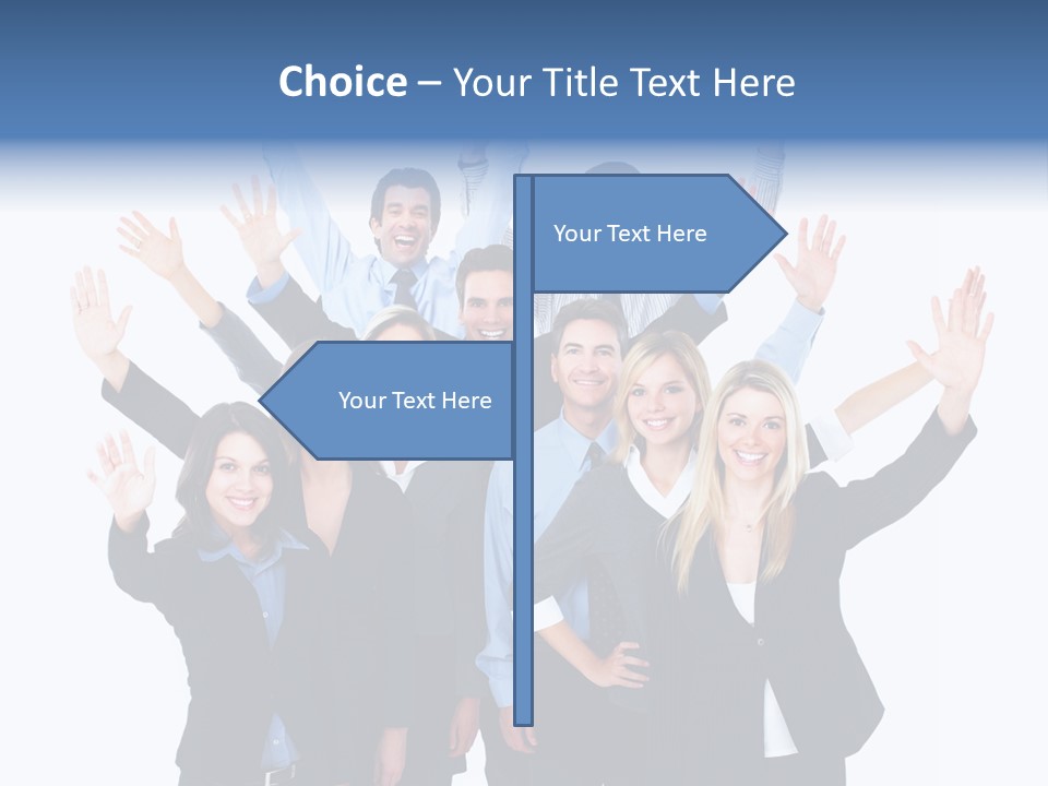 Team Expressions Background PowerPoint Template