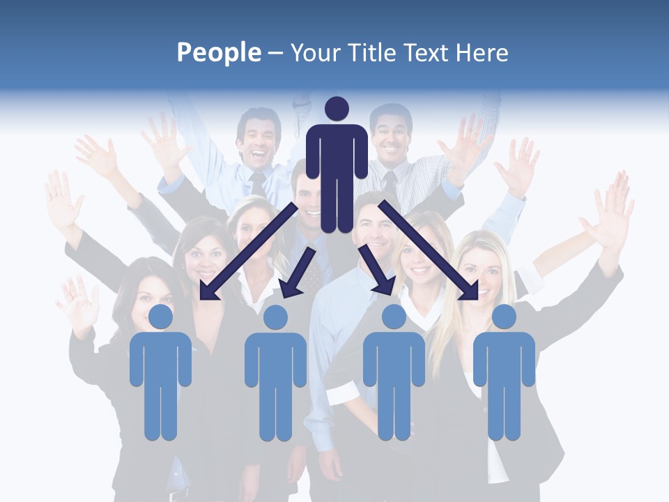 Team Expressions Background PowerPoint Template