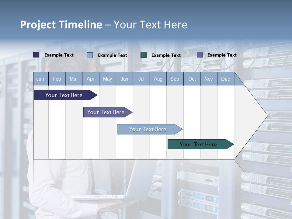 Rack Hardware Center PowerPoint Template