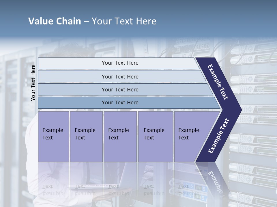 Rack Hardware Center PowerPoint Template