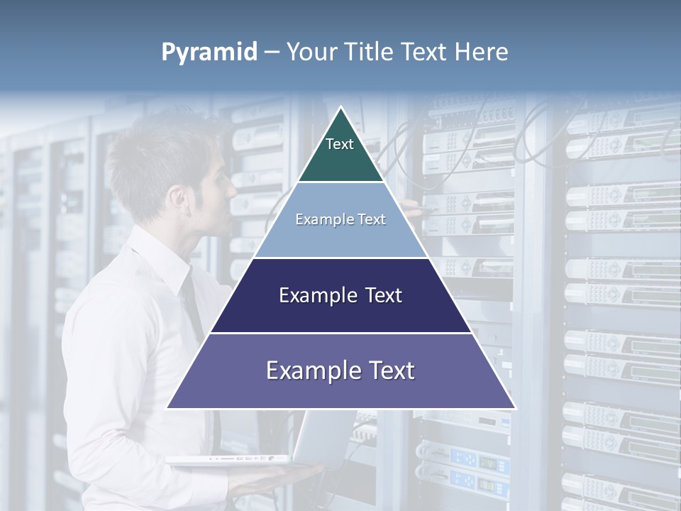 Rack Hardware Center PowerPoint Template