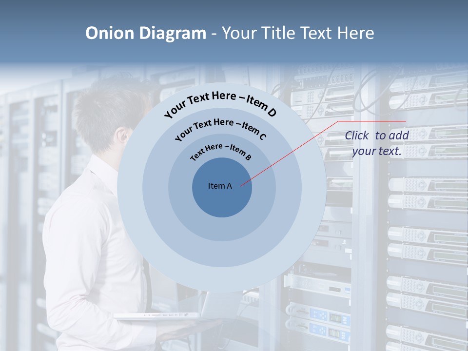 Rack Hardware Center PowerPoint Template