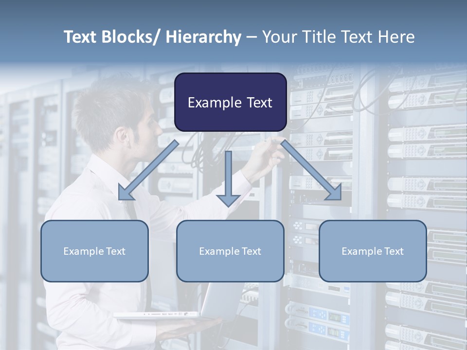 Rack Hardware Center PowerPoint Template