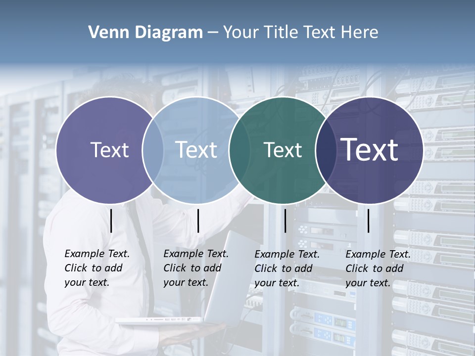 Rack Hardware Center PowerPoint Template