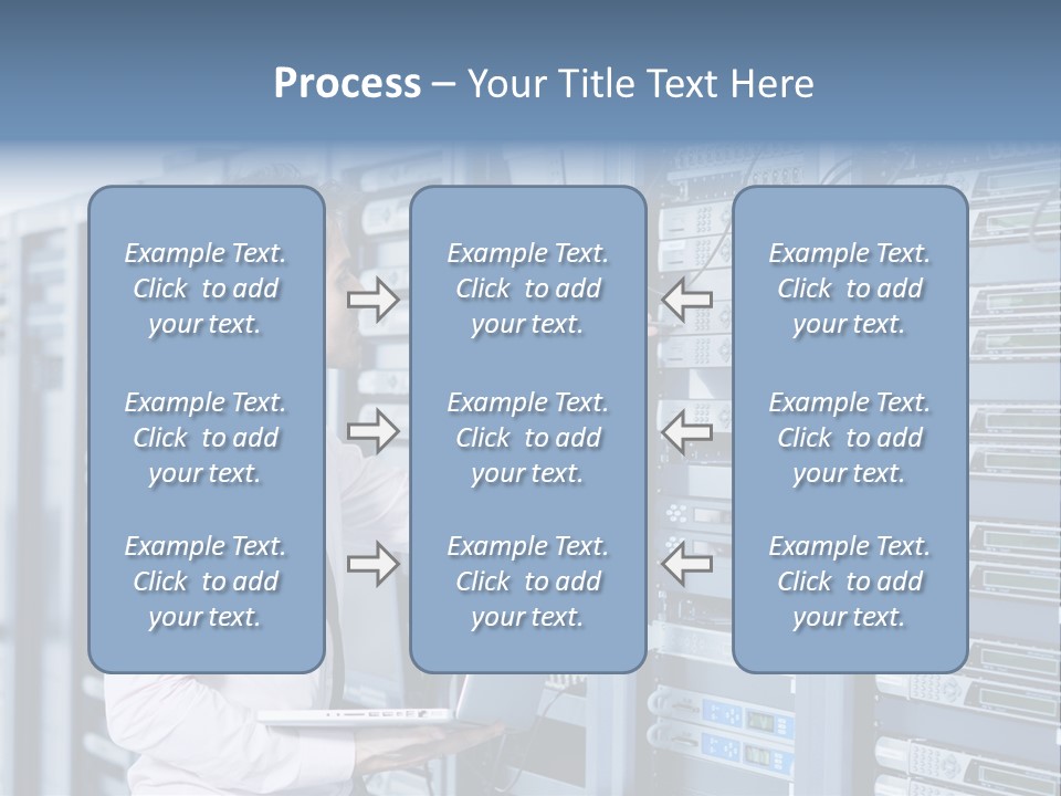 Rack Hardware Center PowerPoint Template