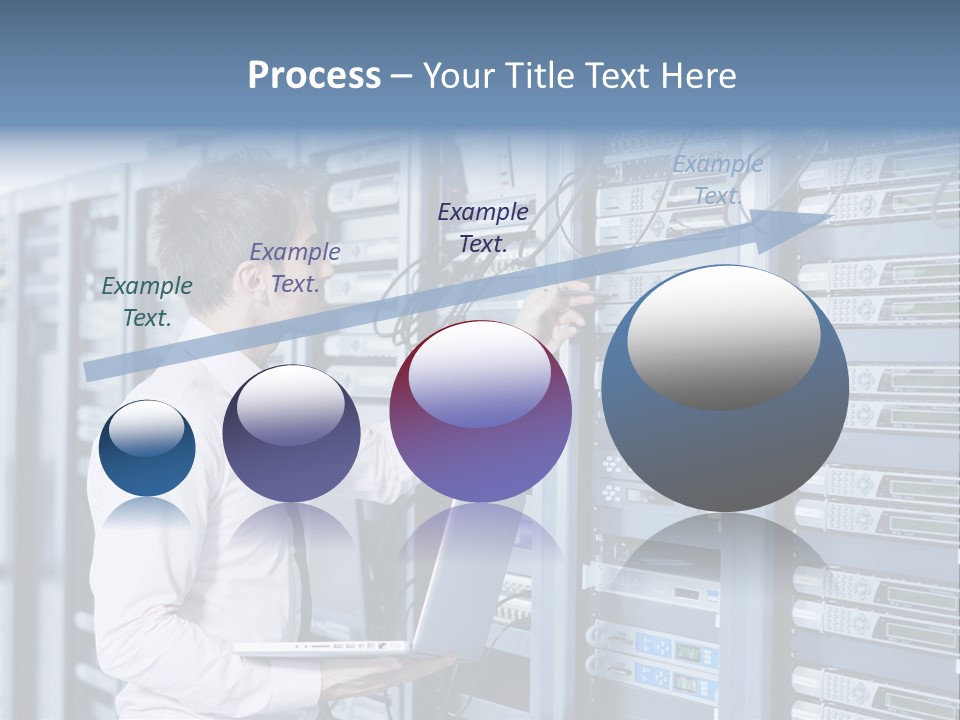 Rack Hardware Center PowerPoint Template