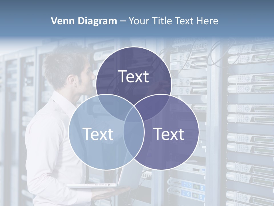 Rack Hardware Center PowerPoint Template