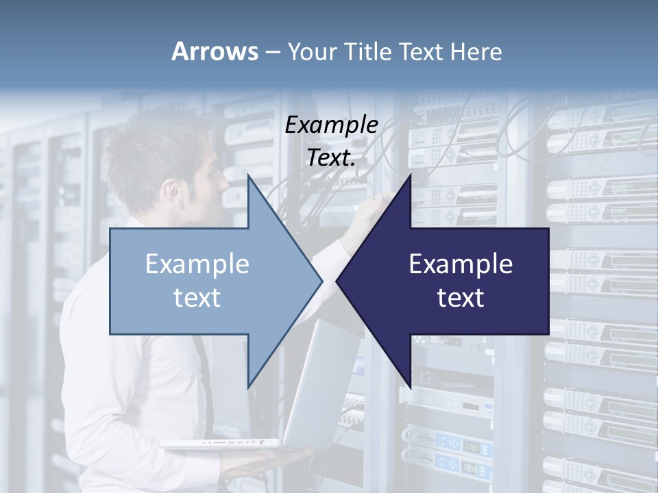 Rack Hardware Center PowerPoint Template