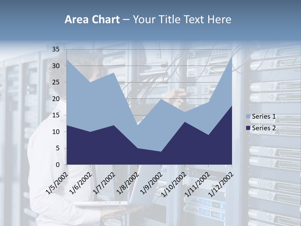 Rack Hardware Center PowerPoint Template