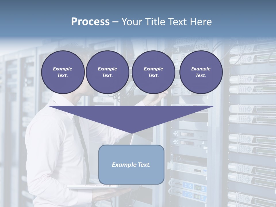 Rack Hardware Center PowerPoint Template