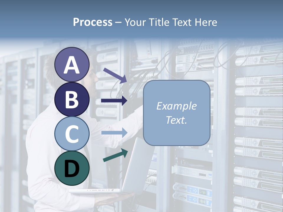 Rack Hardware Center PowerPoint Template