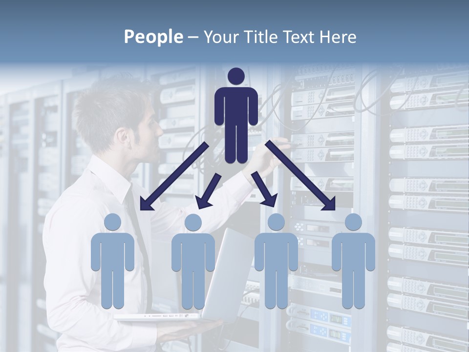 Rack Hardware Center PowerPoint Template