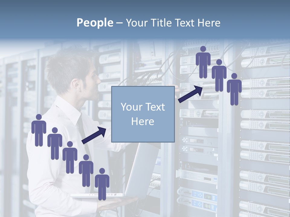 Rack Hardware Center PowerPoint Template