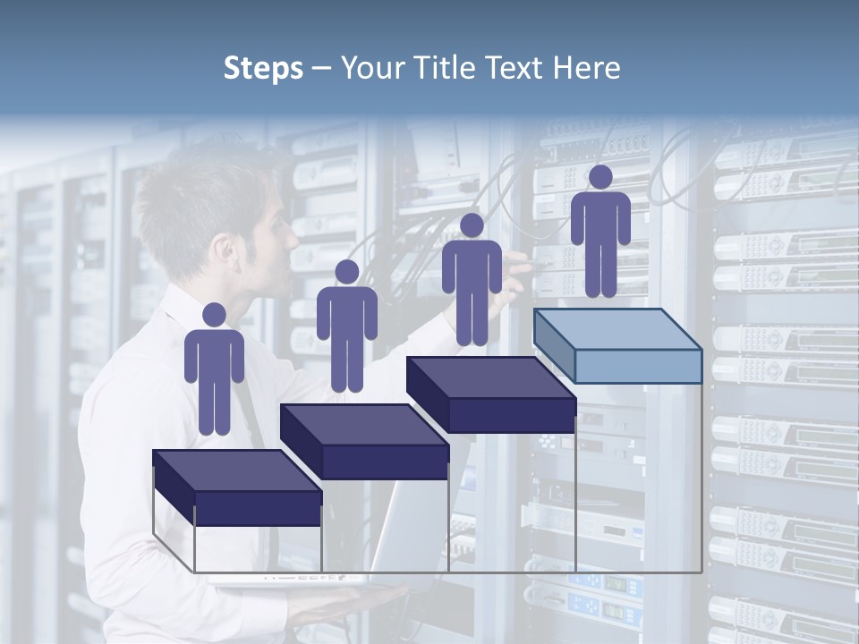Rack Hardware Center PowerPoint Template