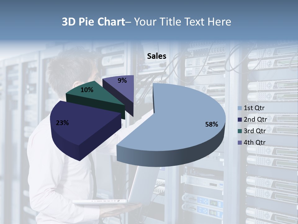 Rack Hardware Center PowerPoint Template