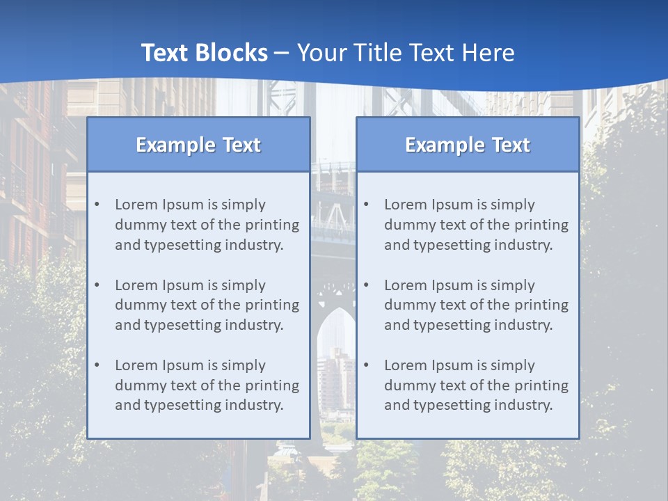 Scene Place Nyc PowerPoint Template