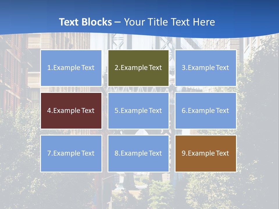 Scene Place Nyc PowerPoint Template