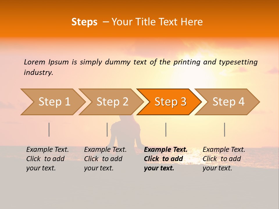 Energy Relaxation Happy PowerPoint Template