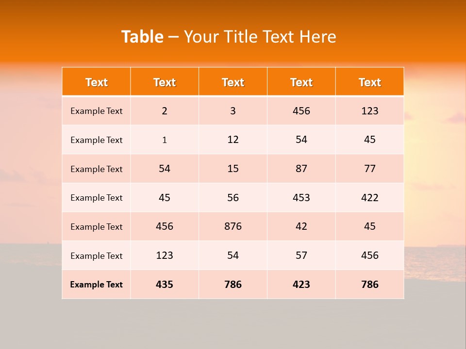 Energy Relaxation Happy PowerPoint Template