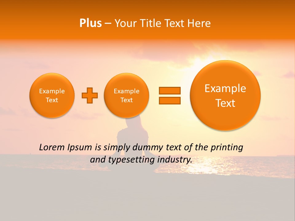 Energy Relaxation Happy PowerPoint Template
