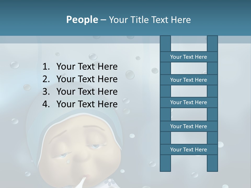 Loneliness Background Tchaikovsky PowerPoint Template