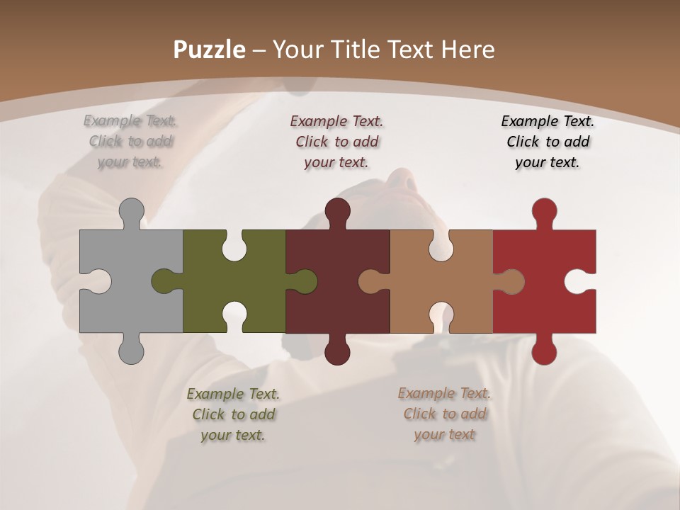 Job Join Ceiling PowerPoint Template