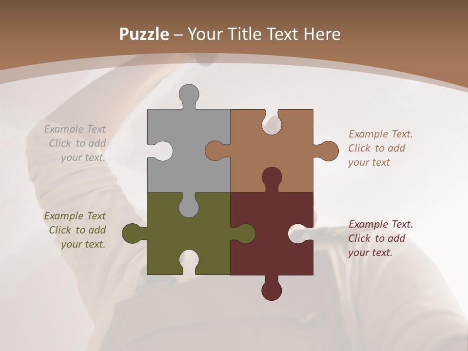 Job Join Ceiling PowerPoint Template