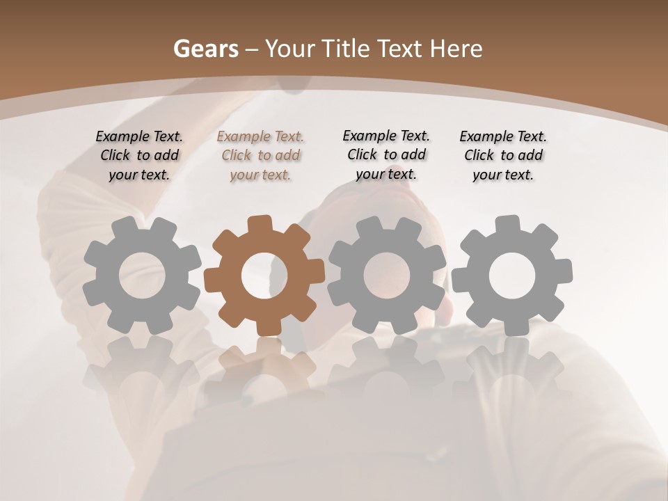 Job Join Ceiling PowerPoint Template