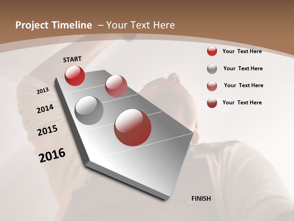 Job Join Ceiling PowerPoint Template